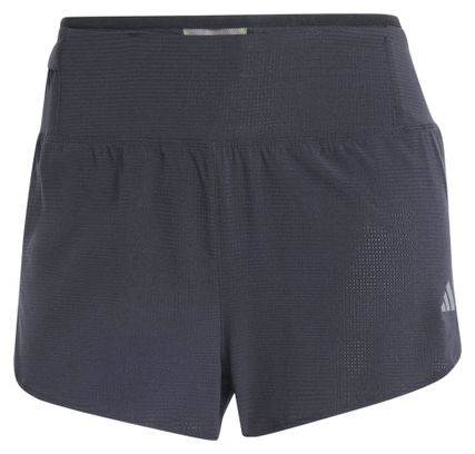 Gesplittete adidas Adizero Shorts Schwarz Damen