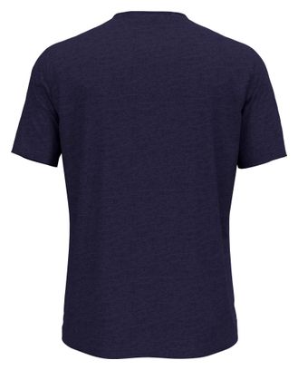 Odlo Essentials Natural Maglia a maniche corte blu scuro