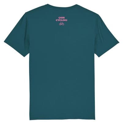 Çois Unisex T-Shirt 'Life is Better on a Bike' Grün