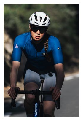 LeBram Training Women Short Sleeve Jersey Navy Blue