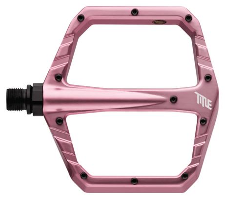 Pair of Title Connect Pink Flat Pedals