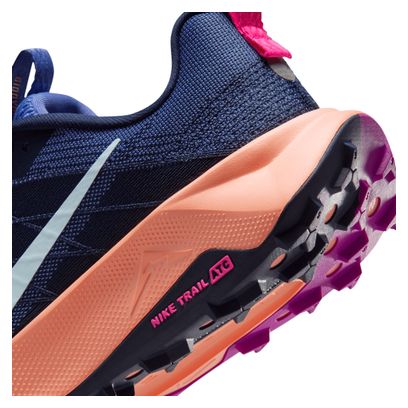 Nike Wildhorse 10 Trail Running Shoes, Blue/Pink, Women's