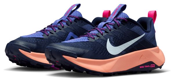 Nike Wildhorse 10 Trail Running Shoes, Blue/Pink, Women's