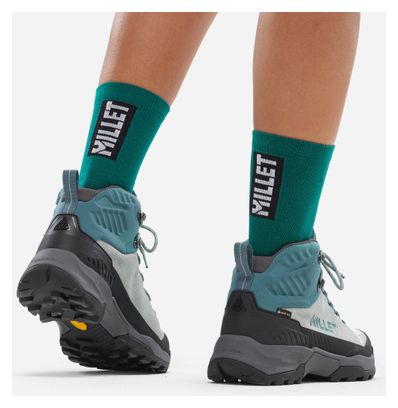 Chaussures de Randonnée Femme Millet Ubic Mid Gore-Tex Vert