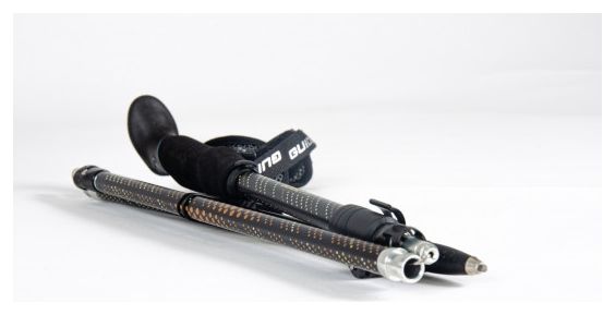 Bâton Grande Randonnée Pliable - FLASHLOCK CARBONE MK2 - AMBRE