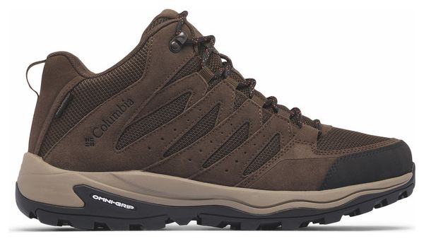 Columbia Mid Waterdichte Redmond IV Heren Bruin Wandelschoenen