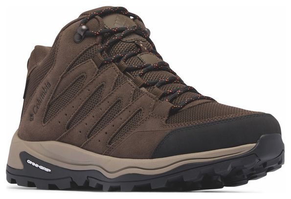 Columbia Mid Waterdichte Redmond IV Heren Bruin Wandelschoenen