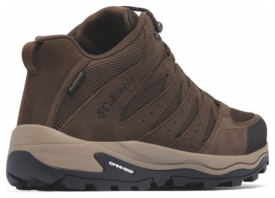 Columbia Mid Waterdichte Redmond IV Heren Bruin Wandelschoenen
