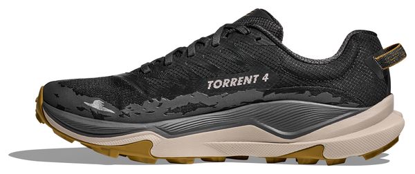 Chaussures Trail Hoka Torrent 4 Noir/Gris Homme