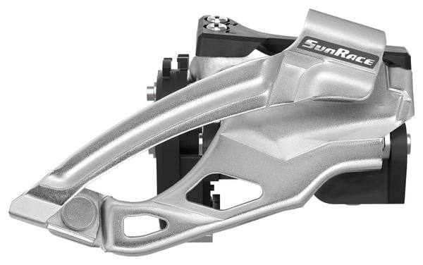 SUNRACE Dérailleur Avant Fdms66 2X10 Vitesses - Top Swing - Dual Pull