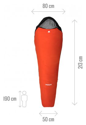 Saco de dormir D Unisex Lafuma Active 10 ° naranja