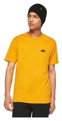 T-shirt a maniche corte Oakley Peak Ellipse gialla