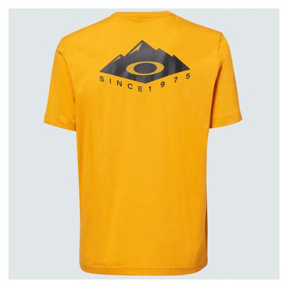 Camiseta de manga corta Oakley Peak Ellipse amarilla