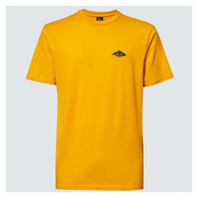 T-shirt a maniche corte Oakley Peak Ellipse gialla