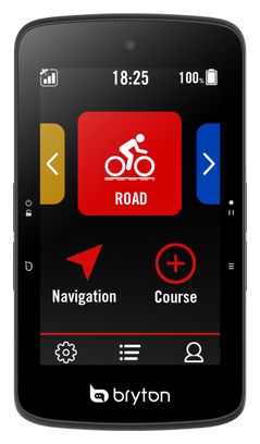 BRYTON S800T GPS-Fahrradcomputer + Herz/Trittfrequenz/Geschwindigkeit