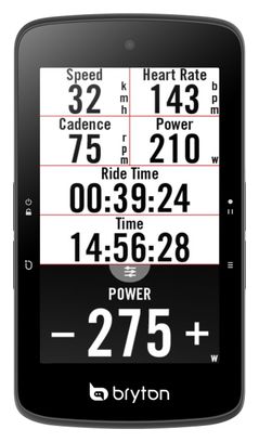 BRYTON Rider S800T GPS computer + Cardio Belt/Cadanssensor/Snelheidssensor