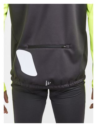 Craft Core Bike SubZ Lumen Windbreaker Jacket White Yellow Men's