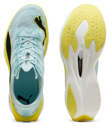 Zapatillas de running Puma Deviate Nitro Elite 4 azul/amarillo para hombre