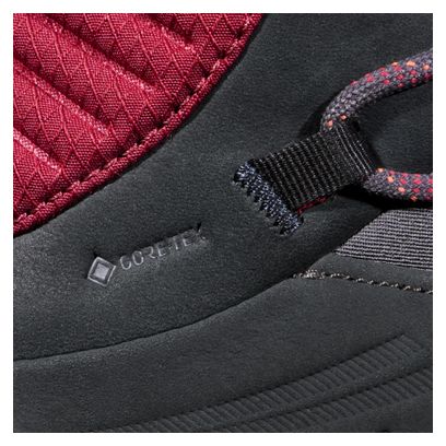 Zapatos de senderismo Mammut Nova IV Mid Gore-Tex Negro/Rojo Mujer