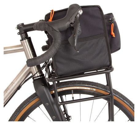 Restrap Rando Bag Large Borsa da manubrio Nera