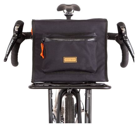 Restrap Rando Bag Large Borsa da manubrio Nera