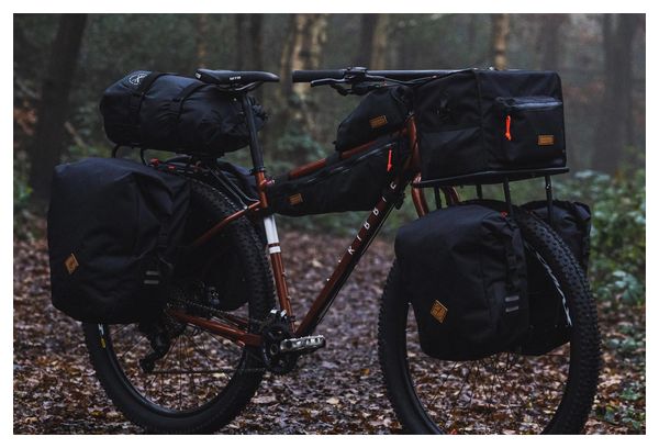 Restrap Rando Bag Large Borsa da manubrio Nera