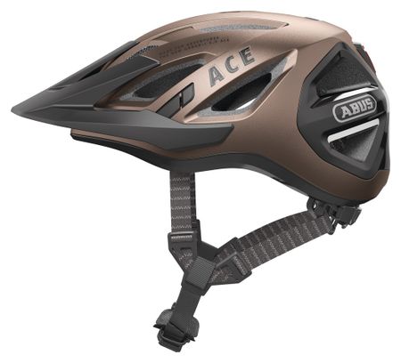 Casco Abus Urban-I 3.0 Ace Marrón Cobre Metalizado