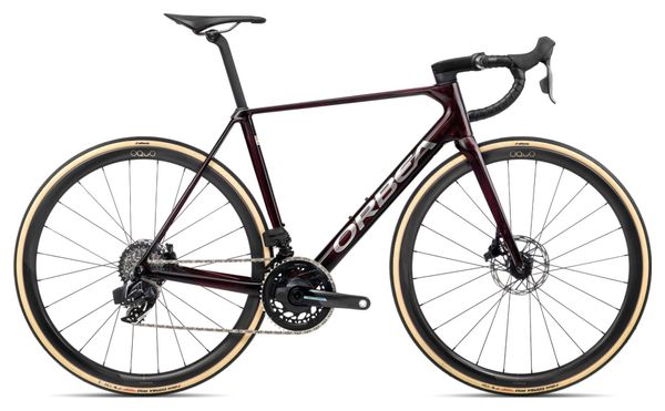 Orbea Orca M21eLTD PWR Bicicleta de Carretera Sram Force eTap AXS 12S 700 mm Rojo Vino 2024