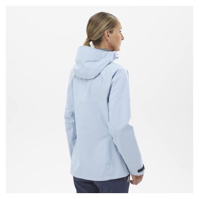 Women's Millet Kamet Gore-Tex Waterproof Jacket Light Blue