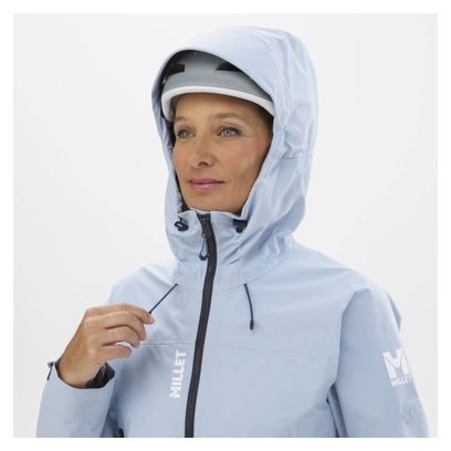 Women's Millet Kamet Gore-Tex Waterproof Jacket Light Blue