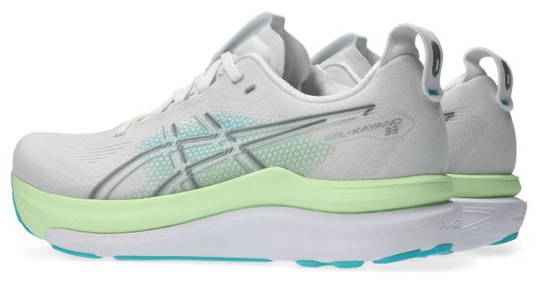 Zapatillas de running Asics Gel-Kayano 33 Blanco/Verde/Azul para hombre