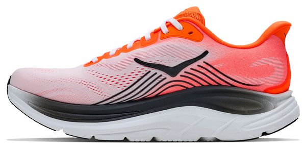 Chaussures Running Hoka Clifton 11 Blanc/Orange Homme