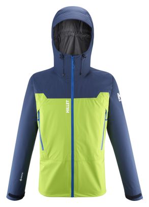 Millet Kamet Light Gore-Tex waterdichte jas Blauw/Groen