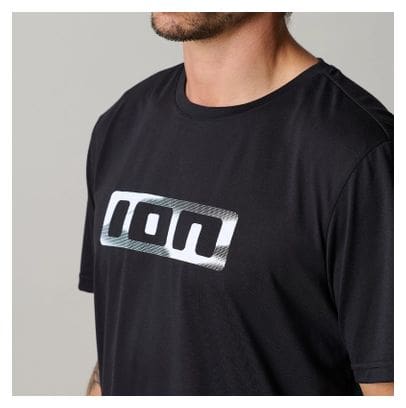 ION Ionic DR Black Heren MTB Jersey met korte mouwen