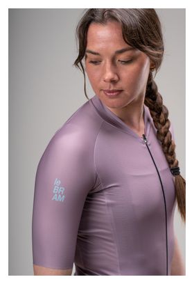 LeBram Training Damen-T-Shirt mit kurzen Ärmeln in Altrosa