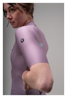 LeBram Training Damen-T-Shirt mit kurzen Ärmeln in Altrosa