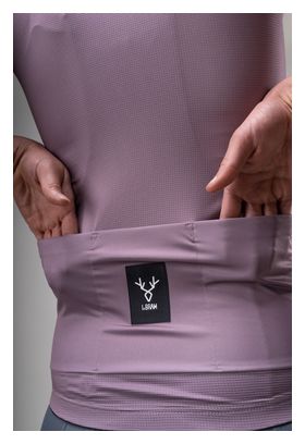 LeBram Training Damen-T-Shirt mit kurzen Ärmeln in Altrosa
