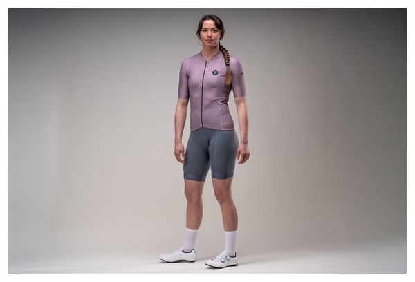 LeBram Training Damen-T-Shirt mit kurzen Ärmeln in Altrosa