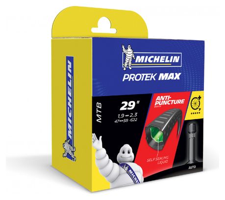 Cámara de aire Michelin Protek Max MTB 29'' Válvula Schrader