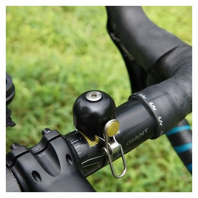 Sonnette de vélo rétro Rockbros 15-1BBK - Noire