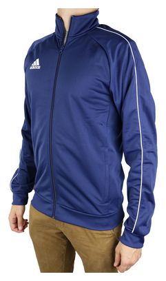 Adidas Core 18 PES JKT CV3563 Homme sweat-shirts Bleu foncé