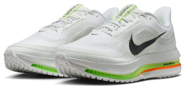 Nike Pegasus Premium Running Shoes, White/Green, Men's