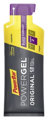 Powergel (24x41g) - Powerbar - Cassis - Gels énergétiques