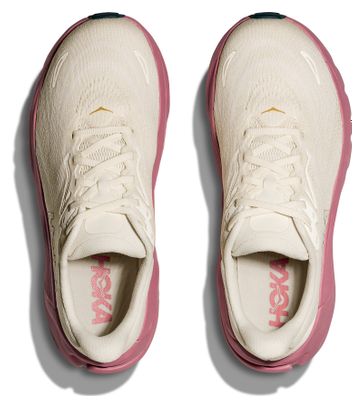 Chaussures Running Hoka Arahi 8 Blanc/Rose Femme