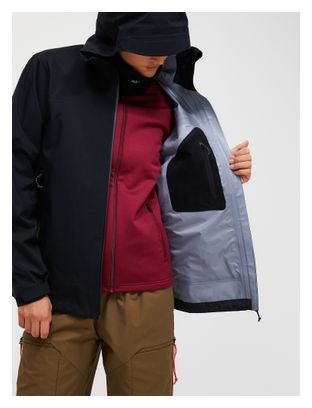 Giacca impermeabile Peak Performance Hike Gore-Tex 3L nera da donna