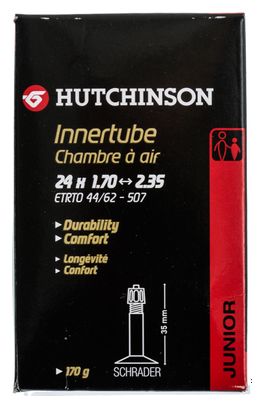 HUTCHINSON Innenrohr STANDARD 24 &#39;&#39; x 1,70 - 2,35 Schrader 35mm