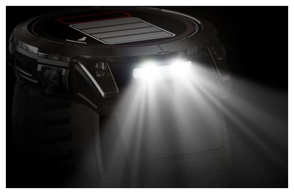 Montre de Sport Garmin Fenix 7X Pro Sapphire Solar Titane Gris Carbon Noir
