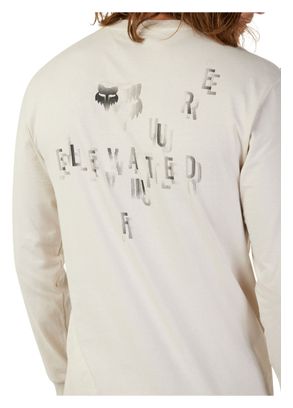 Camiseta de manga larga Fox Diffuse Premium Vintage White