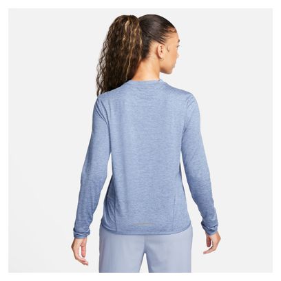 Camiseta de manga larga Nike Dri-Fit Swift Element UV Azul para mujer