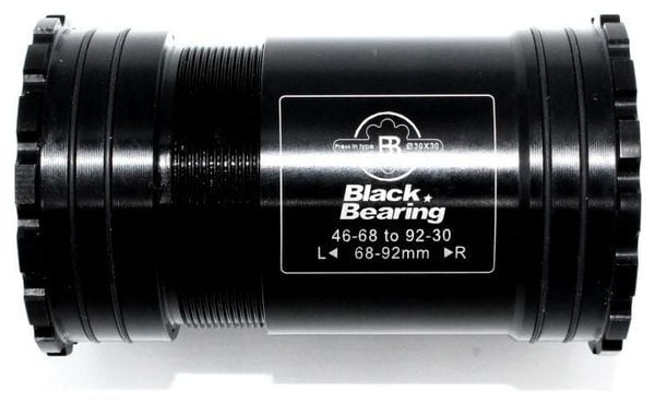 Boitier de pedalier - Blackbearing - 46 - 68/92 - 30 - SKF